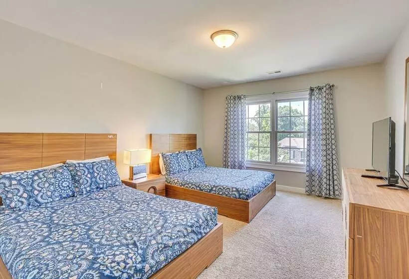 Spacious High Point Family Home W/ Yard & Grill