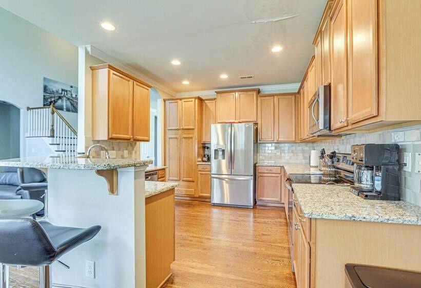 Spacious High Point Family Home W/ Yard & Grill