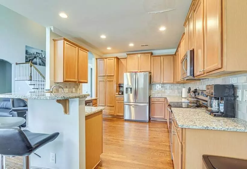 Spacious High Point Family Home W/ Yard & Grill