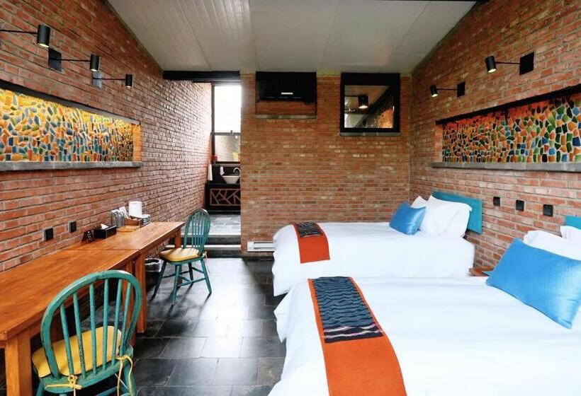 호텔 Brickyard Retreat At Mutianyu Great Wall