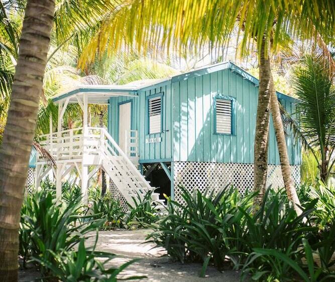 ホテル Ranguana Caye Cabanas