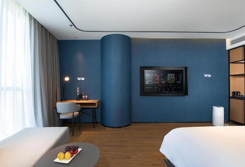 Otel Country Inn & Suite By Radisson, Tianjin Wuqing Development Zone Wanda Plaza