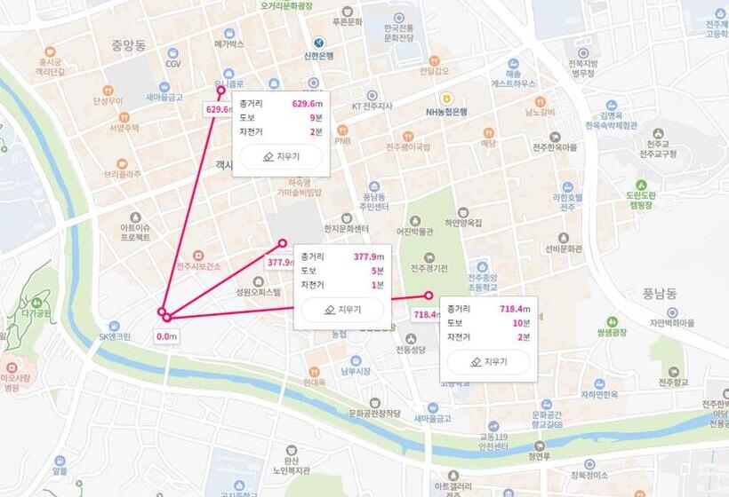 פנסיון Pungryuheon Hanok Stay