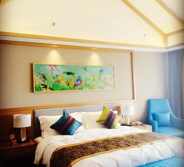 בית מלון כפרי Guilin Roshan Lake