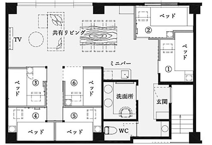 ריוקאן Hishino Onsen Tokiwakan