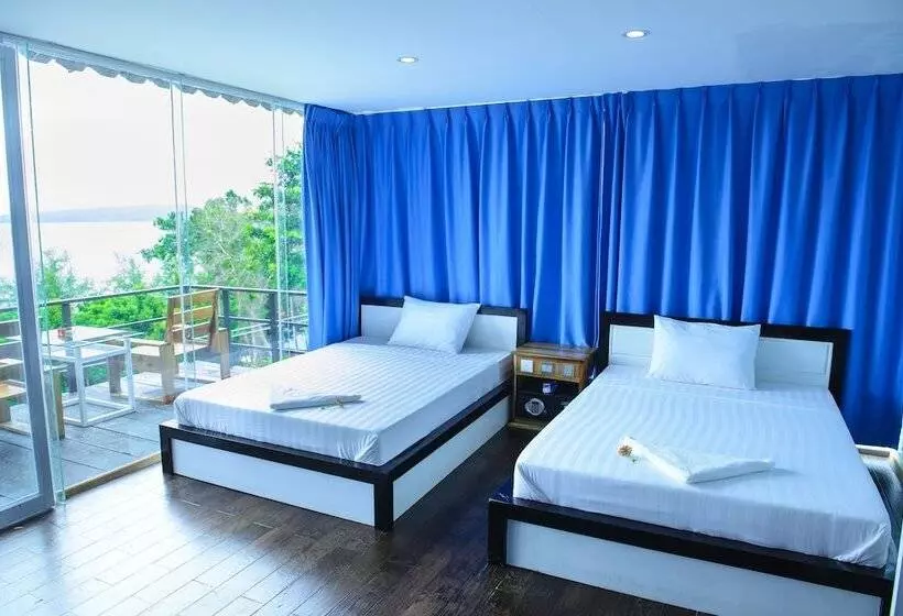 استراحتگاه Koh Rong Ocean View Bungalows
