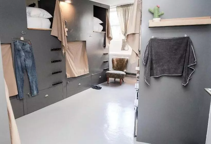 הוסטל Capsule Hotel Copenhagen