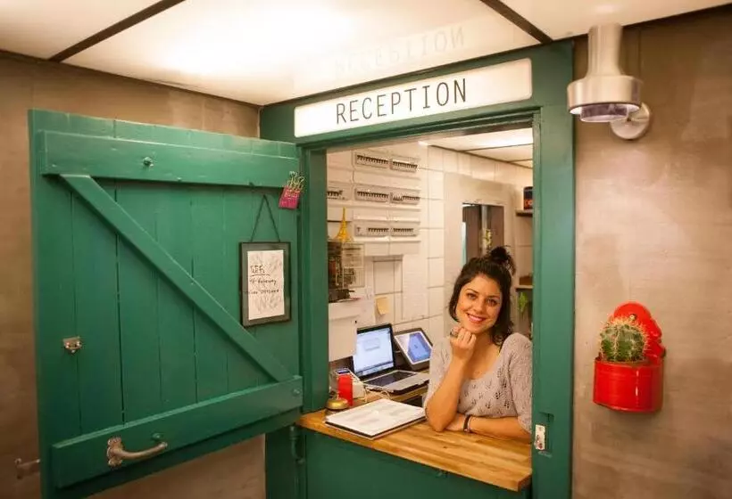 הוסטל Capsule Hotel Copenhagen