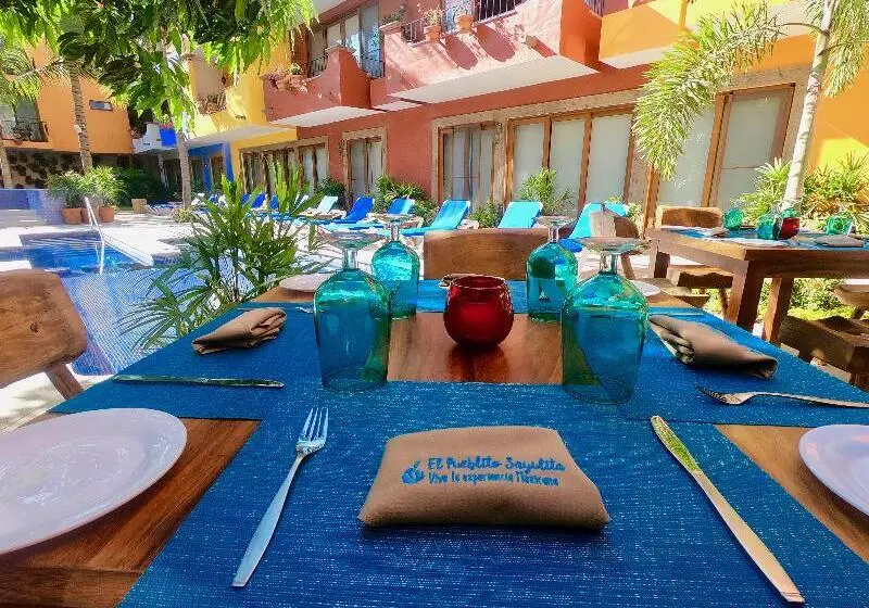 Hotelli Casa Lotería Pueblito Sayulita Colorful, Family And Relax Experience With Private Parking And Pool