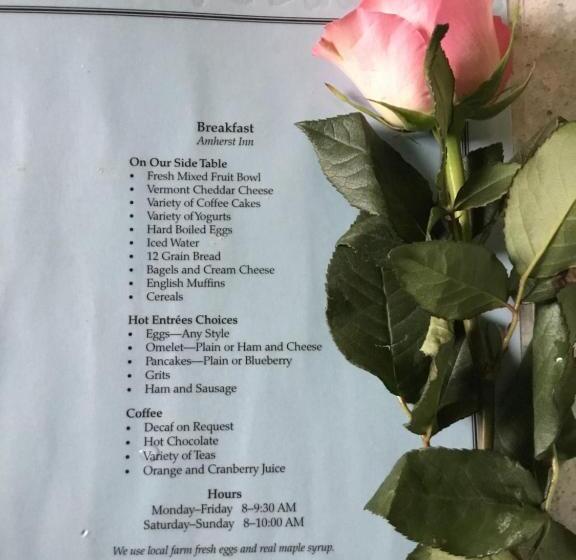 مبيت وإفطار Amherst Inn