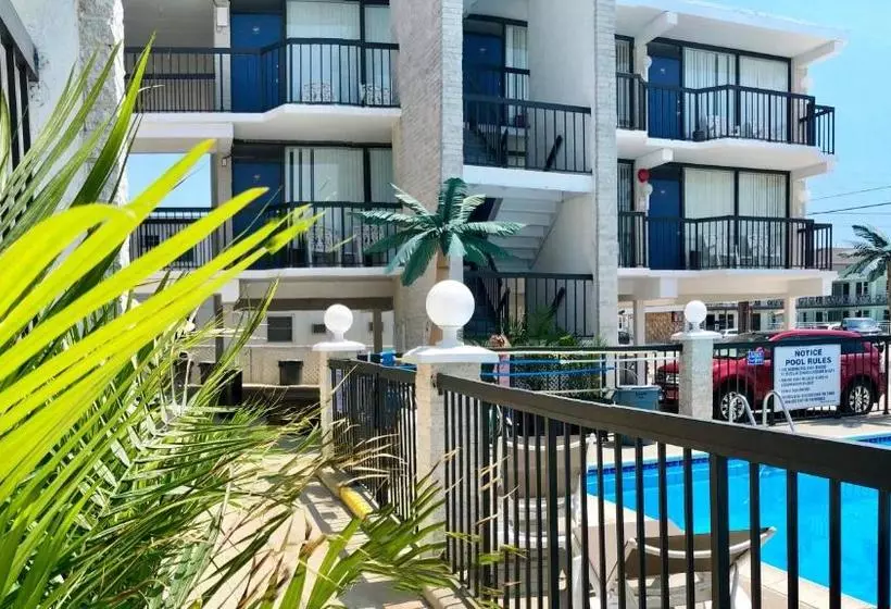 モーテル Horizon Motor Inn Beach Block & Close To Morey S Piers