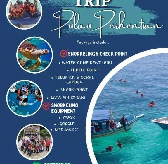 Retkeilymaja Perhentian Asma