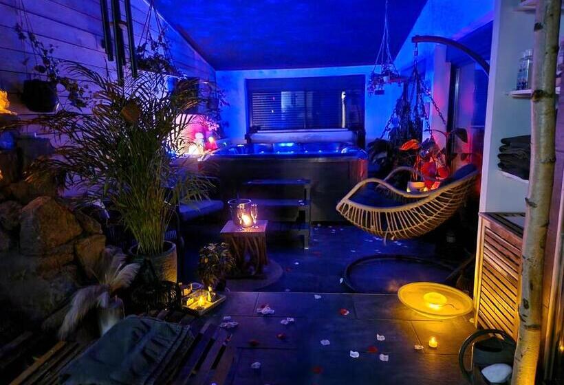 膳宿费 Cabane Indiana Spa Du Souffle Du Saule