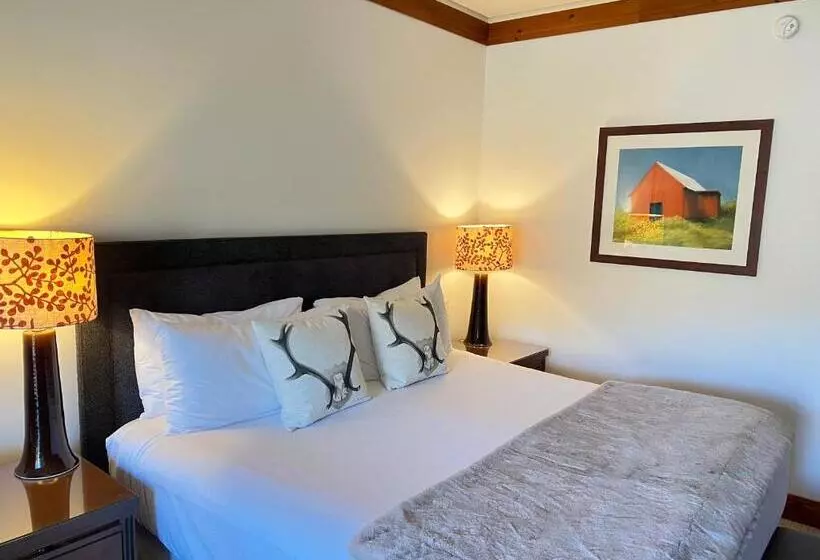 استراحتگاه 1434 Lodge At Spruce Peak Ski In Ski Out Studio Expansive Views