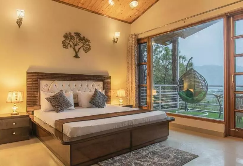 ホテル The Rajmahal Retreat I 3 Bedrooms Entire Villa I Nature Treks & Mountains View I Bonfire I Kasauli B