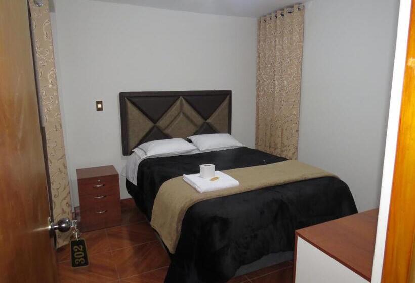 Departamento Hospedaje El Rinconcito Ii 100m2, 3hab, 4baños, Sala, Comedor, Cocina