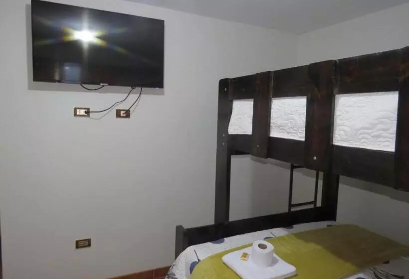 Departamento Hospedaje El Rinconcito Ii 100m2, 3hab, 4baños, Sala, Comedor, Cocina