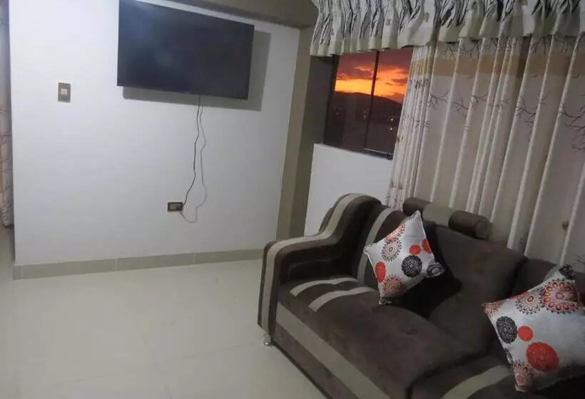 Departamento Hospedaje El Rinconcito Ii 100m2, 3hab, 4baños, Sala, Comedor, Cocina