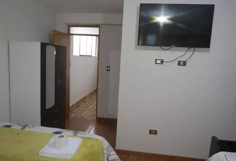 Departamento Hospedaje El Rinconcito Ii 100m2, 3hab, 4baños, Sala, Comedor, Cocina