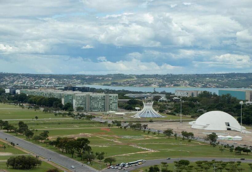 Apartamento Moderno E Aconchegante Com Vista Para A Esplanada