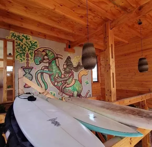 ユースホステル Casacipres Surf&climb Hostal
