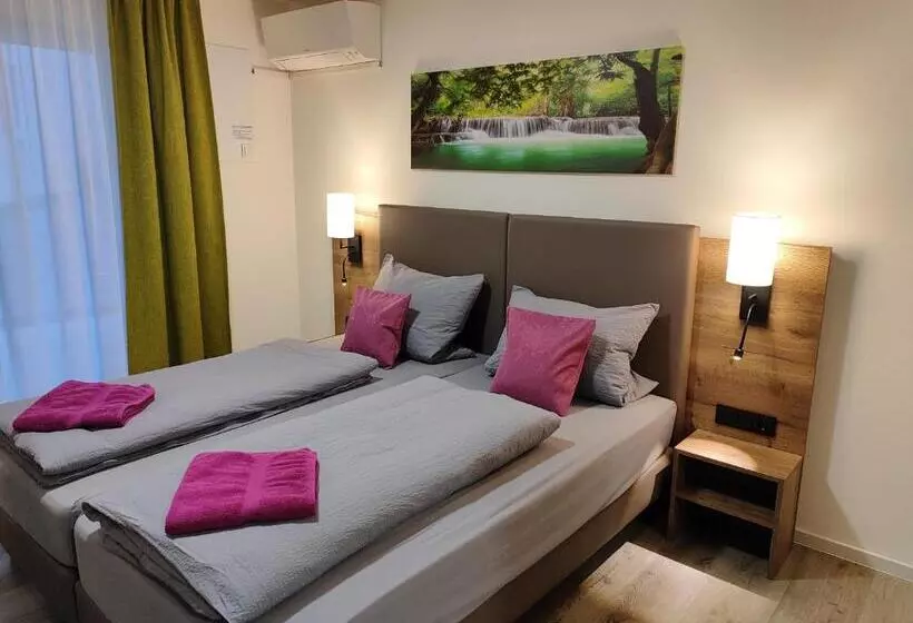 ホテル Gästehaus Stock Zimmer Wasserfall