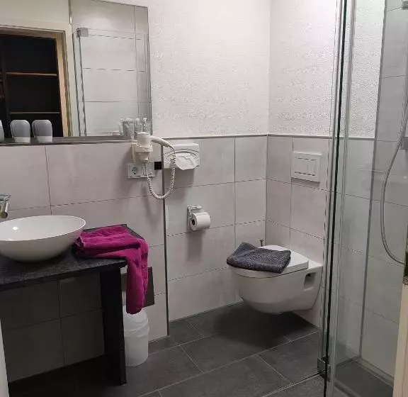 ホテル Gästehaus Stock Zimmer Wasserfall