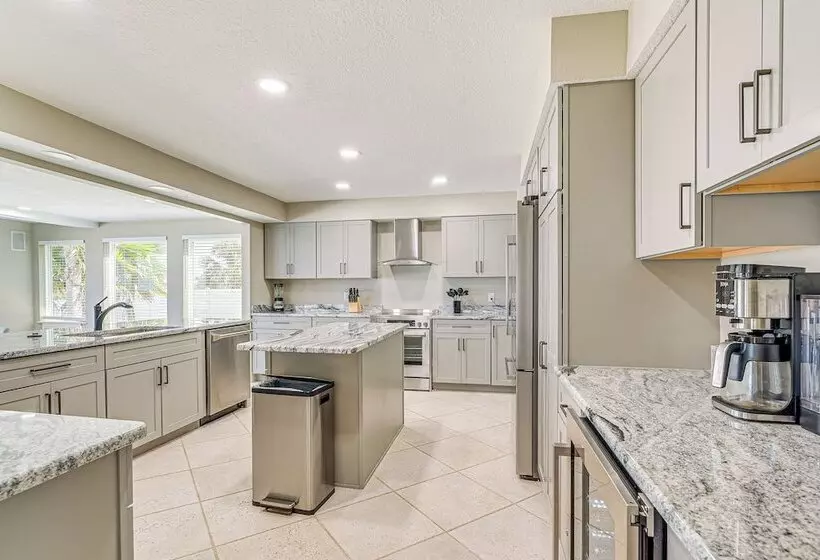 Boat Dock & Pool: Bayfront Crystal River Home