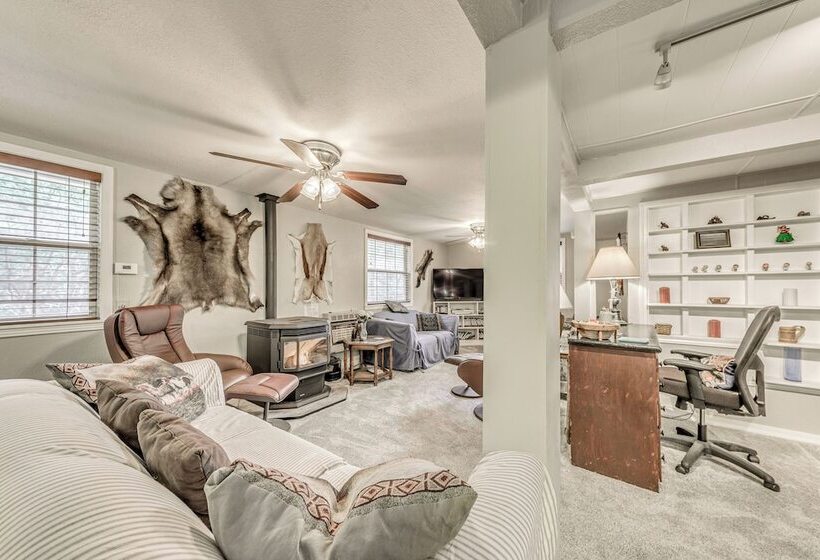 6 Mi To Ski Cloudcroft: Home W/ Fire Pit + Grill