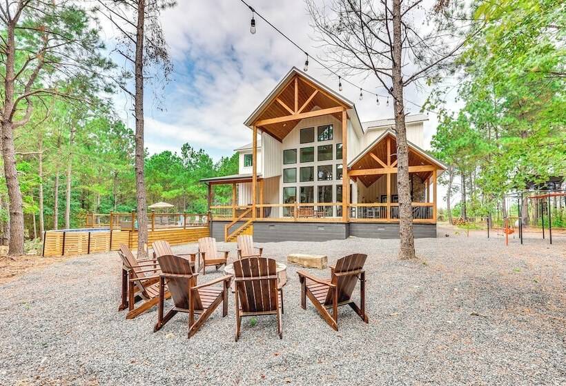 Elegant Broken Bow Gem W/ Private Pool & Game Room