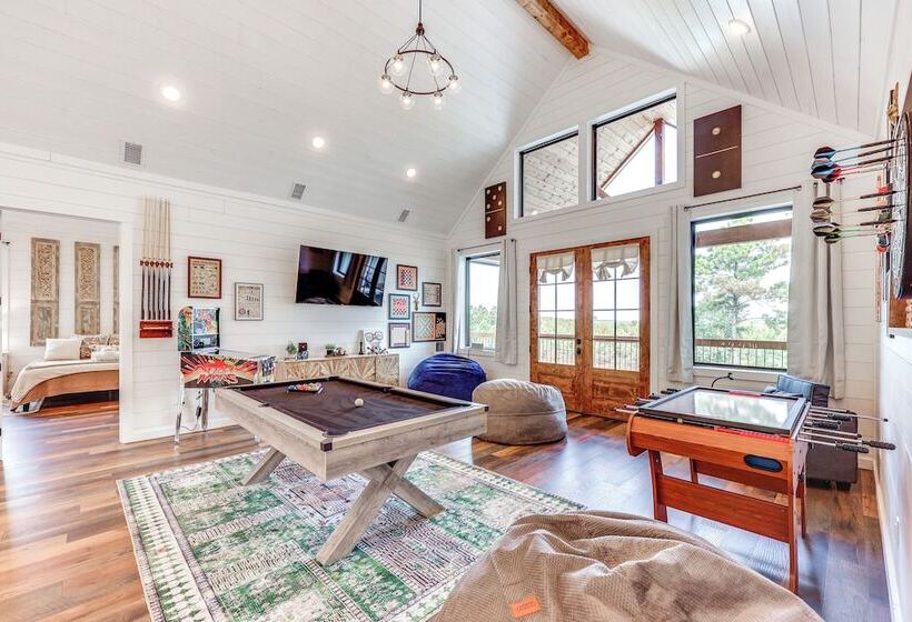 Elegant Broken Bow Gem W/ Private Pool & Game Room