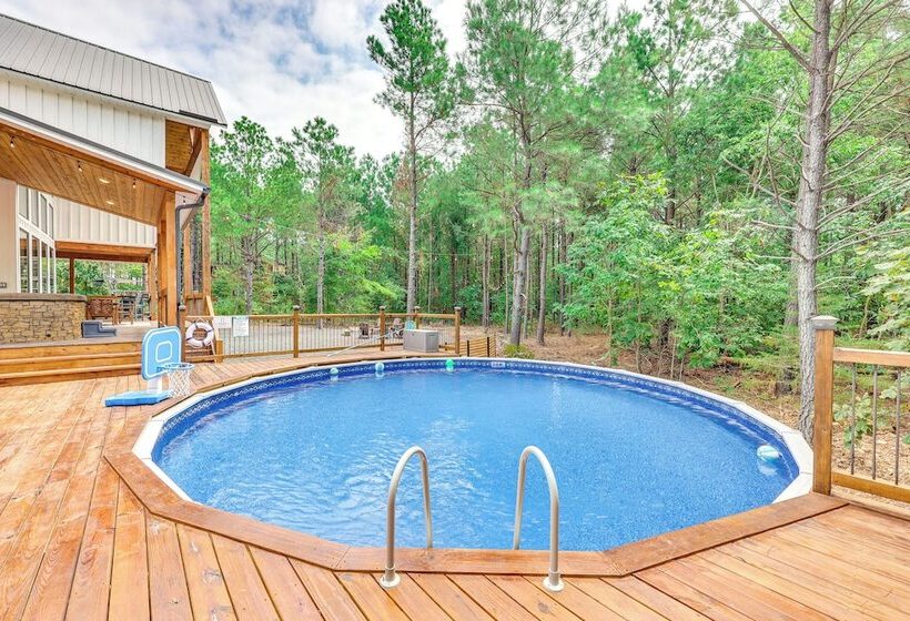 Elegant Broken Bow Gem W/ Private Pool & Game Room