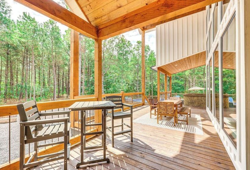 Elegant Broken Bow Gem W/ Private Pool & Game Room