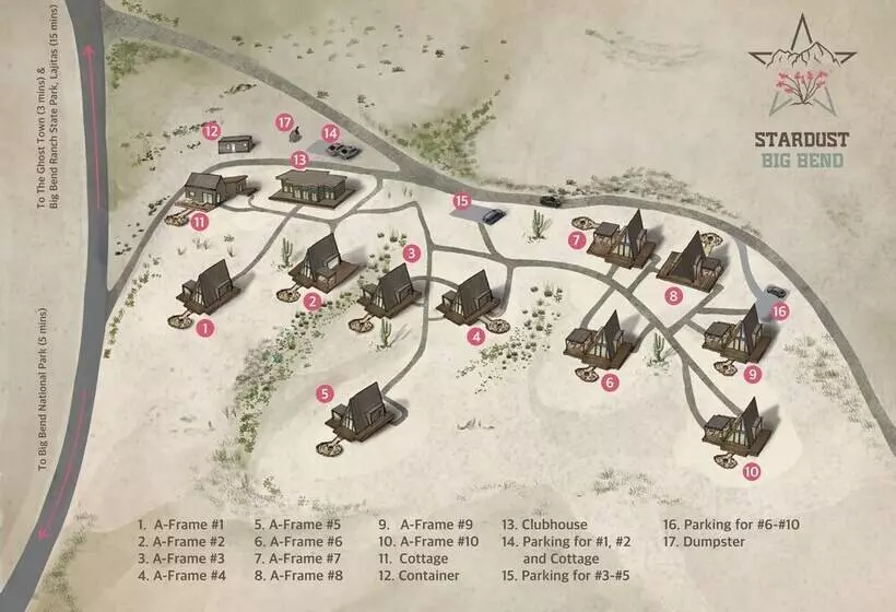 Stardust Big Bend Luxury A Frames