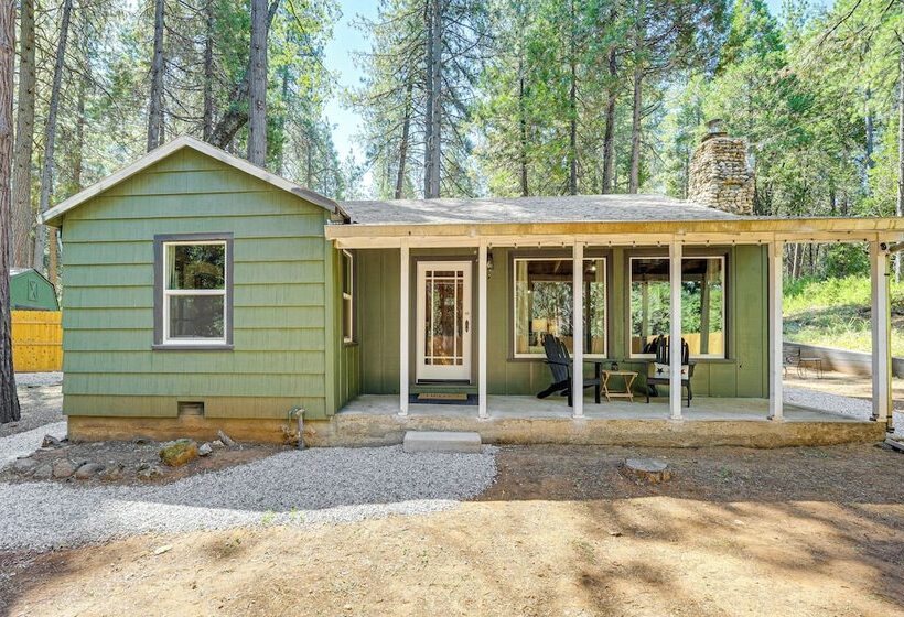 Walk To Winery: Cozy Cabin W/ Fire Pit In Murphys