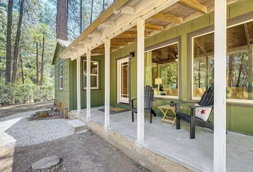 Walk To Winery: Cozy Cabin W/ Fire Pit In Murphys