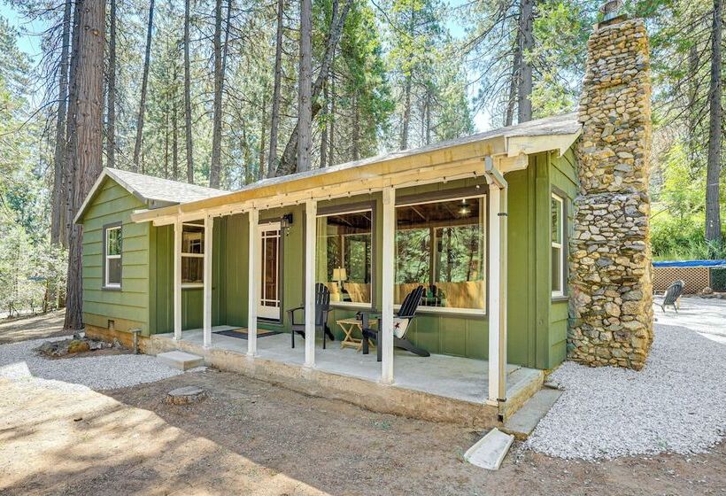 Walk To Winery: Cozy Cabin W/ Fire Pit In Murphys