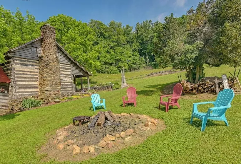 Ferrum Rustic Cabin In The Valley W/ Fire Pit