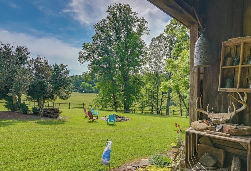 Ferrum Rustic Cabin In The Valley W/ Fire Pit