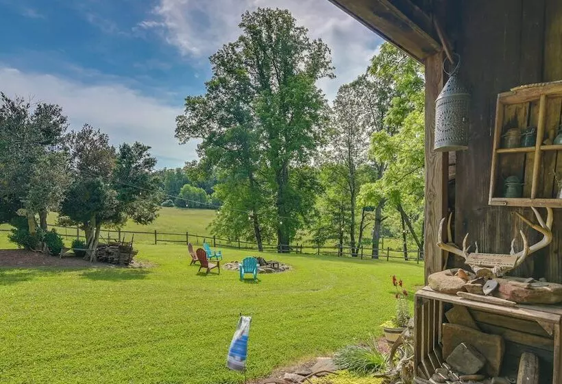 Ferrum Rustic Cabin In The Valley W/ Fire Pit
