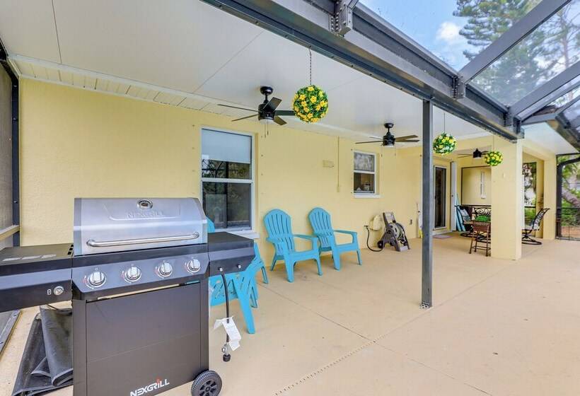 North Port Home W/ Lanai & Pool   8 Mi To Beach!