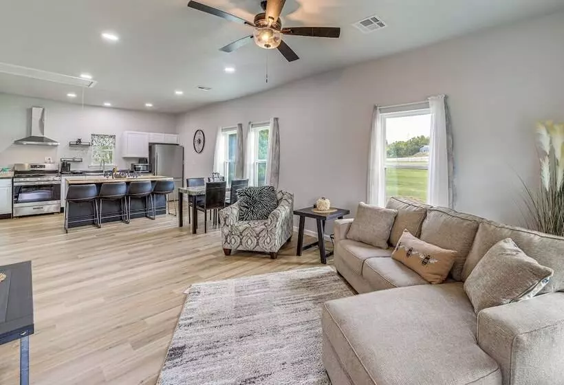 Mcalester Home W/ Large Yard & Grill!