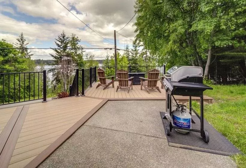 Tree Lined Hayden Home W/ Hot Tub & Lake Views!