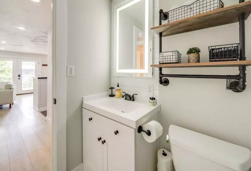 Tree Lined Hayden Home W/ Hot Tub & Lake Views!