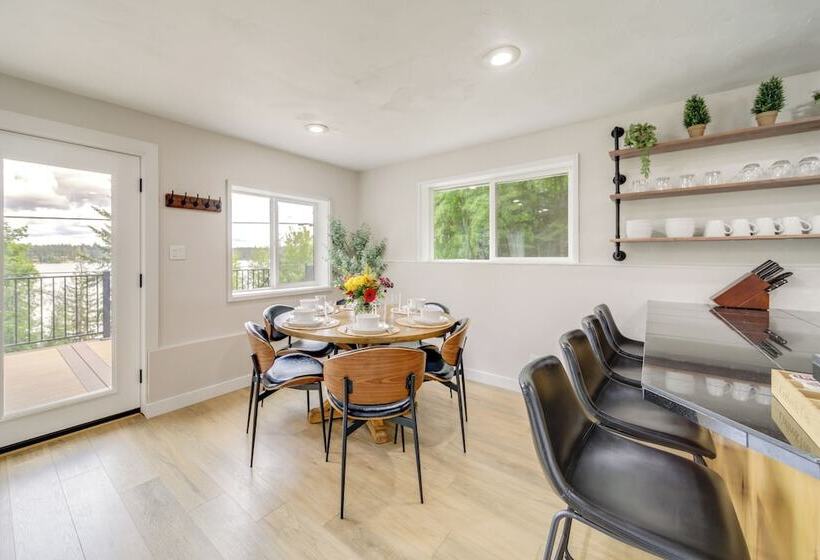 Tree Lined Hayden Home W/ Hot Tub & Lake Views!