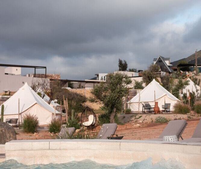 Отель Glamping Valle De Guadalupe With Private Bathrooms By Yuma Resort