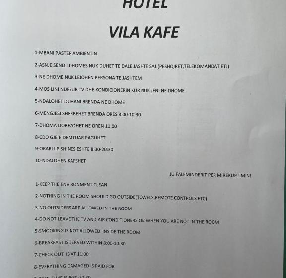 호텔 Vila Kafe