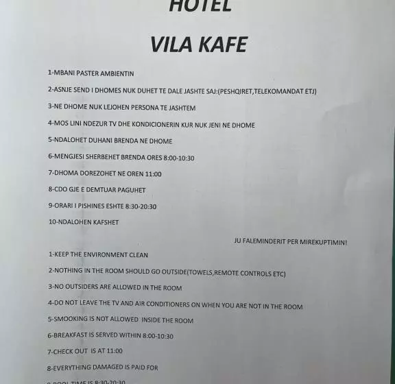هتل Vila Kafe