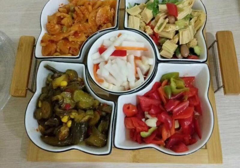 בית מלון כפרי Vatica Anhui Hefei South High Speed Rail Station Susong Road