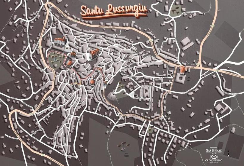 בית מלון כפרי Sas Benas